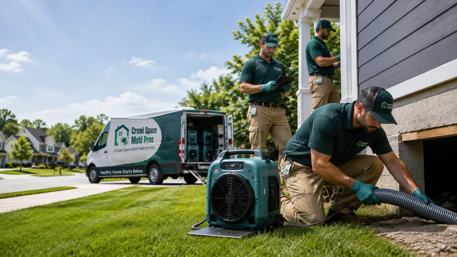 Crawl Space Mold Removal in Pleasant Grove, AR